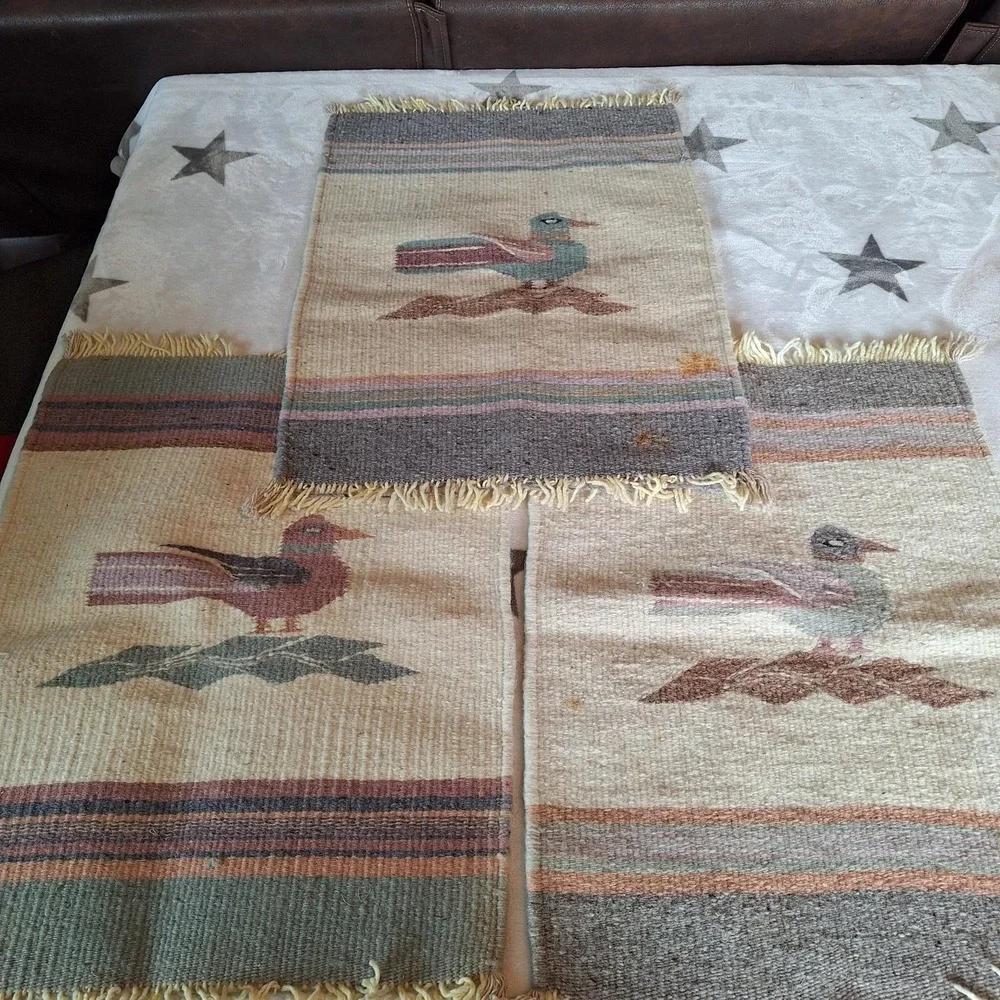 Lot Of 3 Vintage Zapotec Oaxacan 15